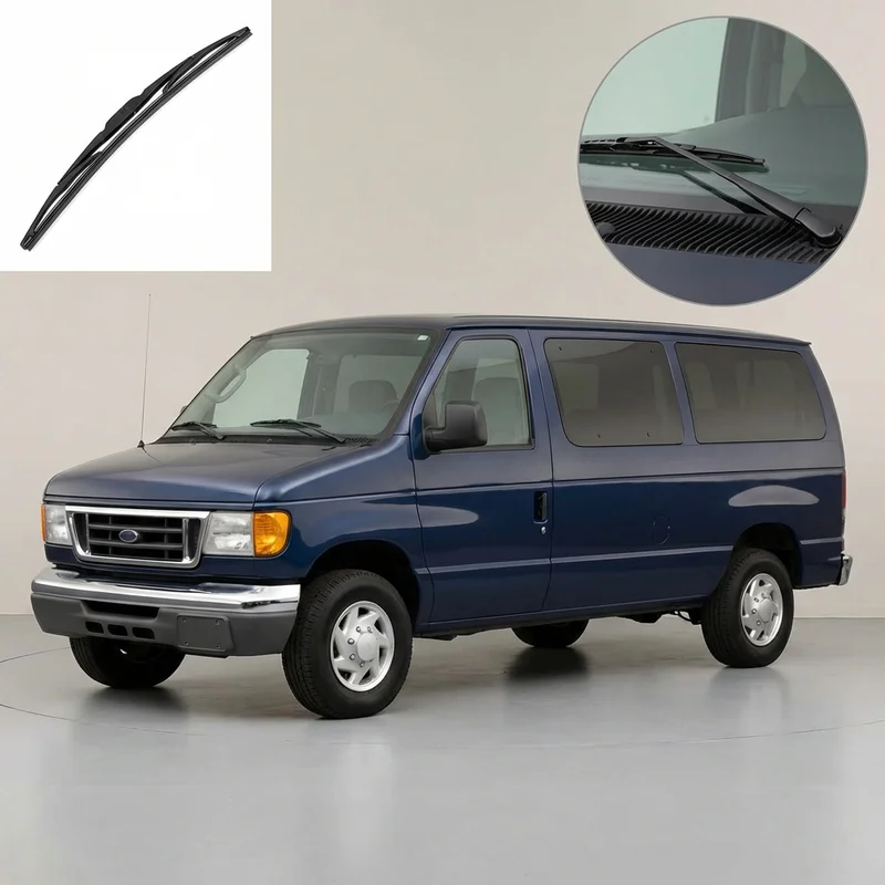 Passenger Side Wiper Blade for Ford E-350 Club Wagon (2003 - 2005) - 1